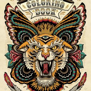 The Tattoo Coloring Book: Coloring Book for Adults