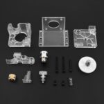 Unassembled Extruder 3D Printer Tevo-Tornado Upgraded Part Repair Accessory for Hotend 1.75mm Filaments Improved Version of Unassembled Extruder