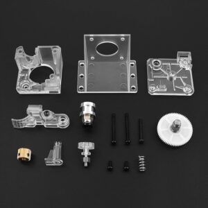 Unassembled Extruder 3D Printer Tevo-Tornado Upgraded Part Repair Accessory for Hotend 1.75mm Filaments Improved Version of Unassembled Extruder