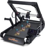 V2 Conveyor Belt 3D Printer 400mm/s Max Speed Core XY Structure 3D Printer High Precision Fully Auto Leveling,Print Size 250x250x∞mm Infinite Z-axis Printing for Long＆Match Printing