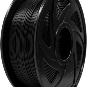 Voxelab 3D Printer Filament, 1.75mm PLA Pro (PLA+) Filament, Dimensional Accuracy +/- 0.02 mm, 3D Printing Material 1kg/ Spool, Compatible with FDM 3D Printer/Pen, Black