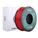 eSUN ABS+ Filament 1.75mm, 3D Printer Filament ABS Plus, Dimensional Accuracy +/- 0.05mm, 1KG Spool (2.2 LBS) 3D Printing Filament for 3D Printers, Fire Engine Red