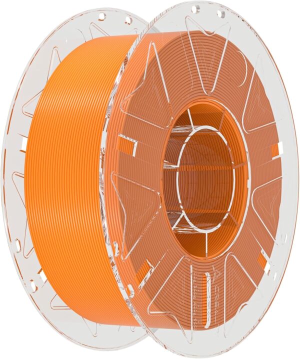 ﻿Creality PLA Filament 1.75mm for K2 Plus Combo, RFID 3D Printer Filament PLA for High Speed 30-600mm/s, 1kg(2.2lbs)/Spool Hyper PLA Filament Support CFS, Fits for Most 3D Printers (Orange)