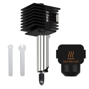 0.8mm Hotend Kit for Bambu Lab A1/A1 Mini, 3D Printer Parts Replacement Print Head for Bambu Lab A1/A1 Mini 3D Printer