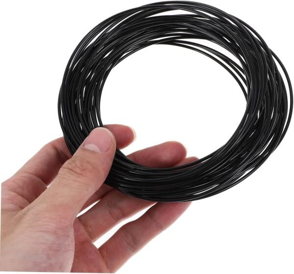 10m Abs Pen Filament Refills Each Shrinkage Compatible with Standard Printers for Creative Projects Black - Image 2