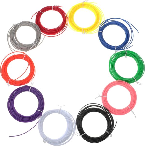 10pcs Printing Consumables 3d Pen Prints Filament Printing Accessories 3d Pen Filament Plastic 3d Pen Filament 3d Printer Filament Printing Supplies 3d Pen Filament