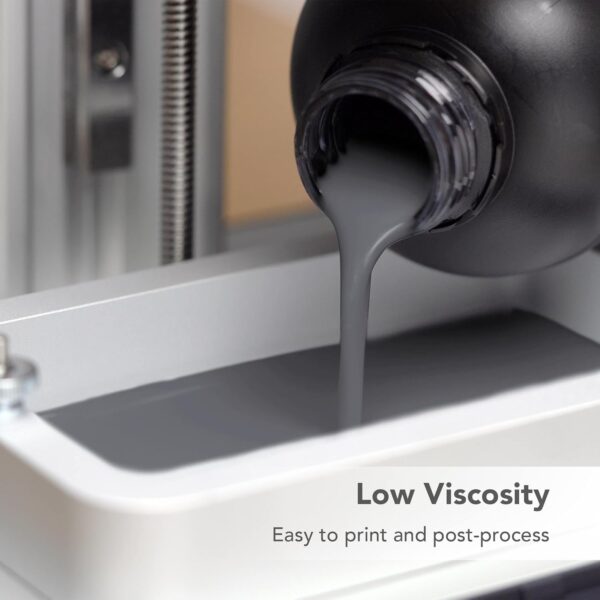 phrozen 3D Printer Rapid Resin [Aqua-Gray 4K], 405nm LCD UV-Curing Standard Photopolymer Resin for High Precision Fast Printing, Low Odor Not Smelly, Non-Brittle (1KG) - Image 3