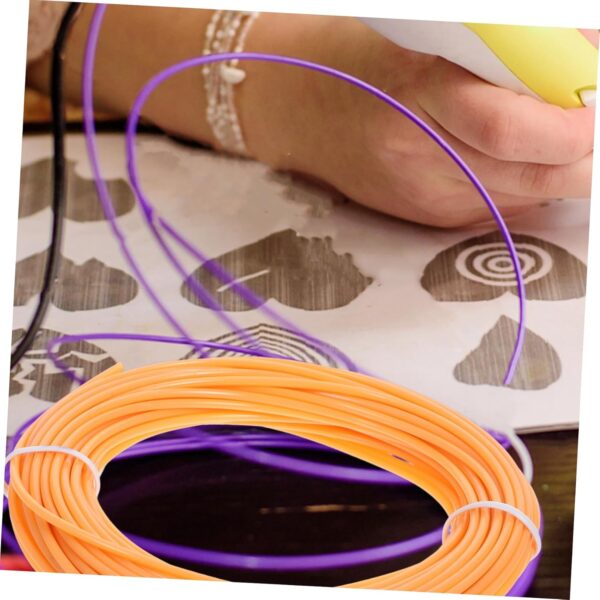 10 Meter Abs 3D Printing Pen Filament 1.75mm Random Pla Colors Vacuum Sealed Pack - Image 5