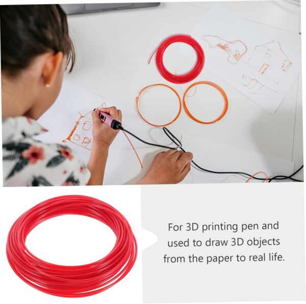 10 Meter Abs 3D Printing Pen Filament 1.75mm Random Pla Colors Vacuum Sealed Pack - Image 6