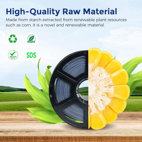 FLASHFORGE PLA Flexible 1.75 mm, 4X longer stretch 3D Printer Filament 1Kg (2.2lbs) Spool - Dimensional Accuracy +/- 0.02 mm, Ideal for Printing Soft Accessories - Image 5