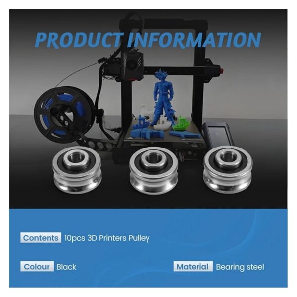 5Pcs for Kobra 2 Pro/Kobra 2 Plus/Kobra 2 Max/Kobra 3 SG15 Pulley 3D Printers - Image 4