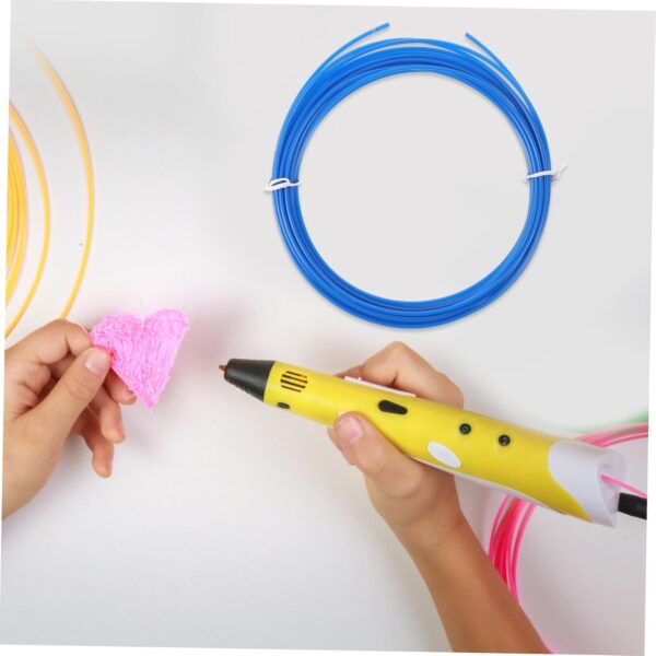 Gatuida 3D Pen Filament Refills Abs Filament 5m Random for Vacuum Sealed Low Shrinkage 190-230℃ Working Temperature - Image 9
