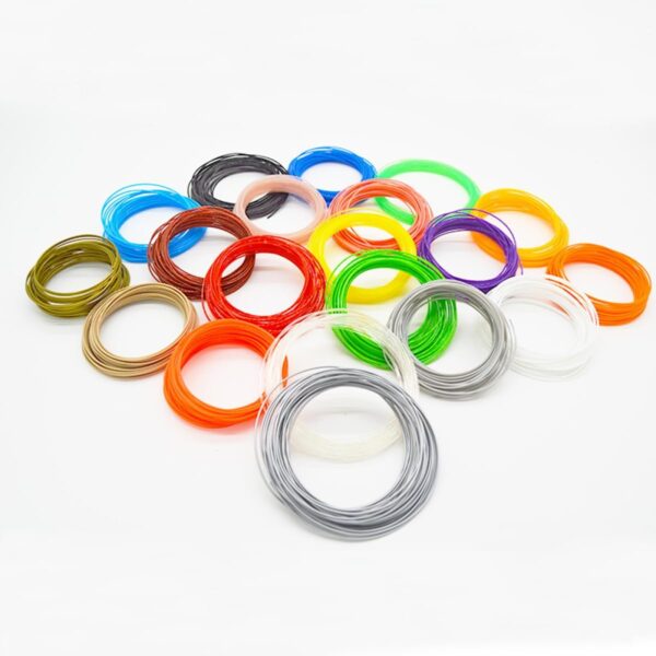 1.75mm 3D Printing Pen Filament Refills Abs 10m Orange Roll Vacuum Sealed for 190-230℃ Working Temp -0.02mm Accuracy - Image 4
