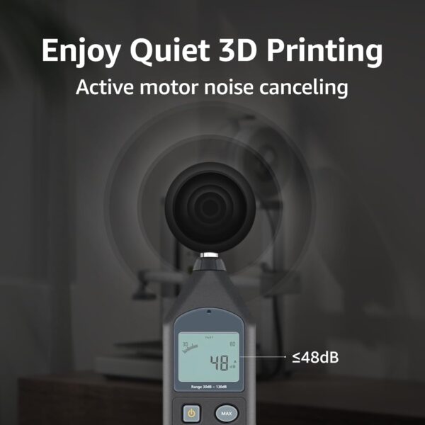 Bambu Lab A1 Mini 3D Printer, Support Multi-Color 3D Printing, Set Up in 20 Mins, High Speed & Precision, Full-Auto Calibration & Active Flow Rate Compensation, ≤48 dB Quiet FDM 3D Printers - Image 7