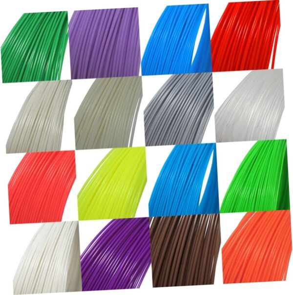 3D Pen Filament Refills ABS Bars 10 Meters 20 Random Colors for 3D Printer Pen Versatile Filament for Creative Projects and Art - Image 3