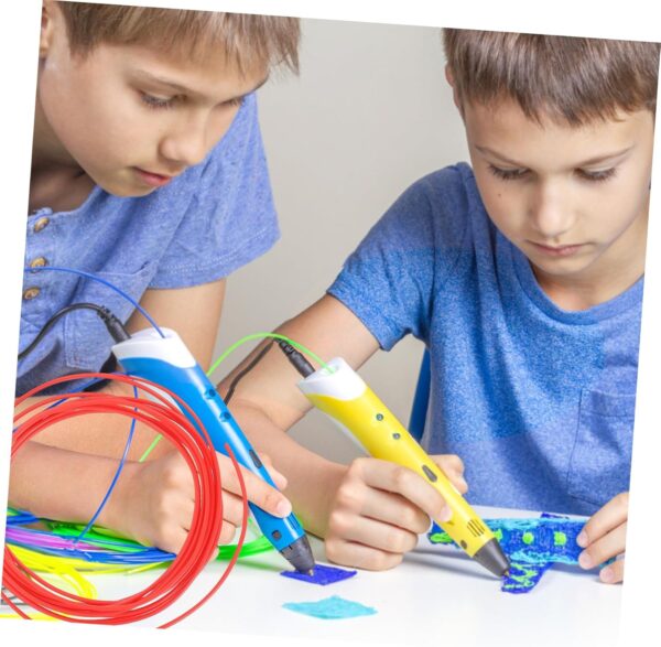 ABOOFAN 3D Pen Filament 1.75mm 3 Rolls Multifunction 3D Pen Consumables for Random Color - Image 6