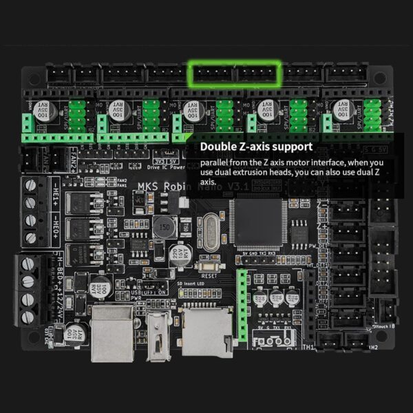 3D Printer Parts Set - 3D Printer Motherboard Power TVS Virtual USB Device Support MKS Controller Board (#1) - Image 3