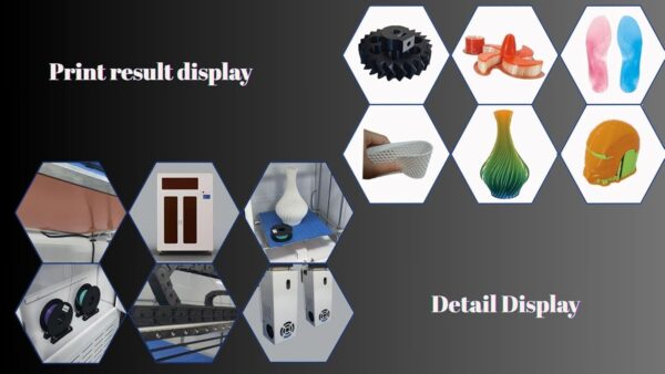 SOONGON K600 Large-Scale 3D Printer, IDEX Dual Independent Extruders, 600x600x800mm Build Volume, 300°C High-Temp Nozzle, 7-inch Touchscreen - Image 6
