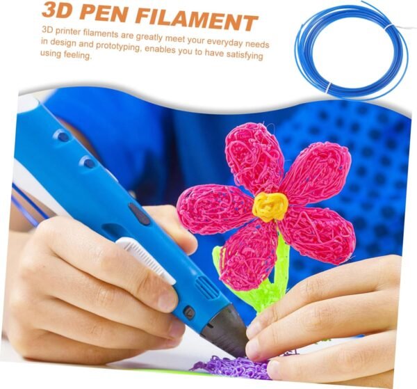 KICHOUSE 3D Pen Filament Abs Filament 5m Roll Pink Pla 3D Printing Materials Vacuum Sealed Random - Image 3