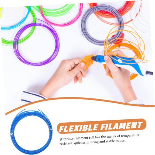 3D Pen Filament Abs 5m Assorted Colors 3D Printer Filament Refills Filament Refill Random Color - Image 8
