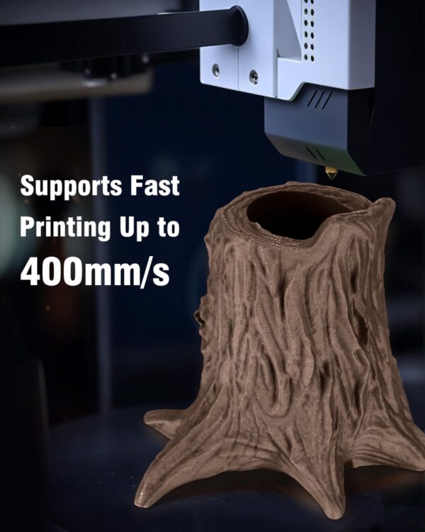 SUNLU Real Wood Fiber PLA Filament, Neatly Wound 1.75mm Dimensional Accuracy +/- 0.03mm, Fit Most FDM 3D Printers, 4kg in Total, 1kg per Spool, 4 Pack,（Wood+Fiber Cherry+Fiber Maple+Fiber Walnut） - Image 3