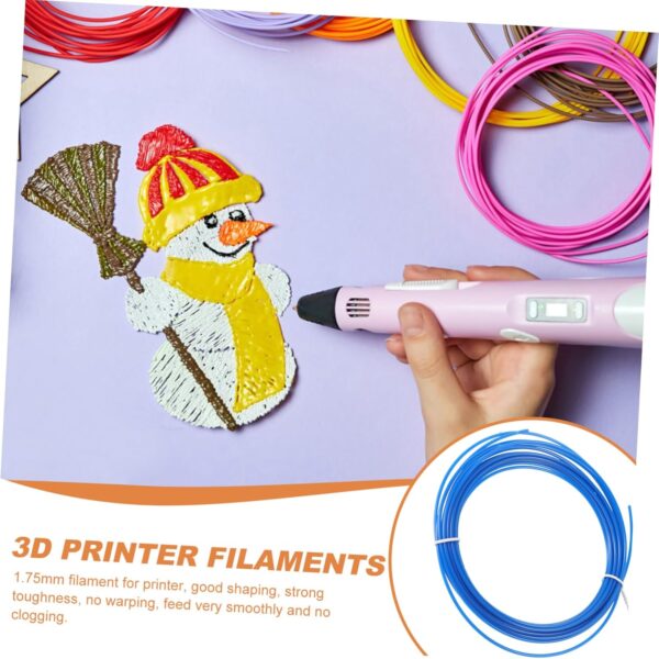 3D Pen Filament Refills Abs Filament Vacuum Sealed for 3D Printer Random Color - Image 7