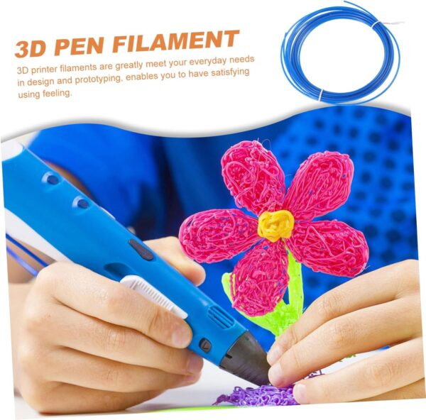 3D Pen Filament Abs Filament Refill 5m Assorted Colors 3D Printing Materials 3D Objects Random Color - Image 4