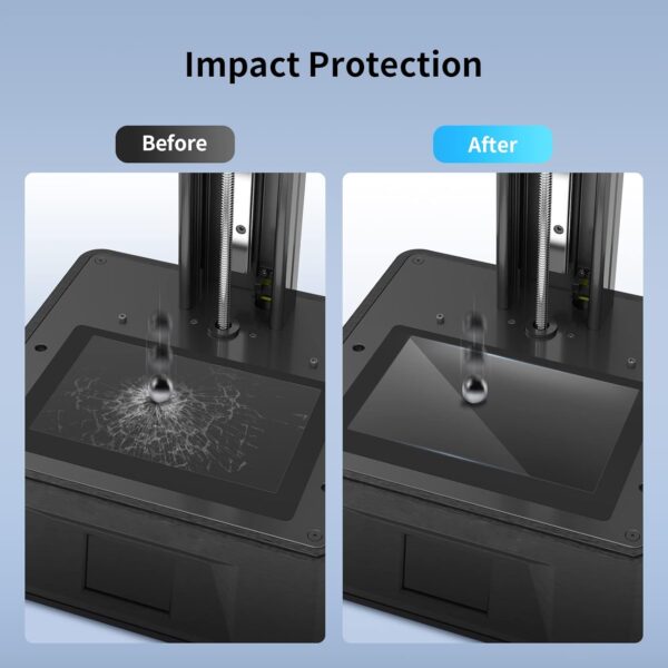 ANYCUBIC Screen Protector for Photon Mono 4/Mono 4 Ultra, 7 Inches Anti Scratch Film, 5pcs - Image 5