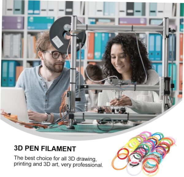 3D Pen Filament Refills 40 Rolls Filament Bundle High Purity for 3D Printer - Image 8