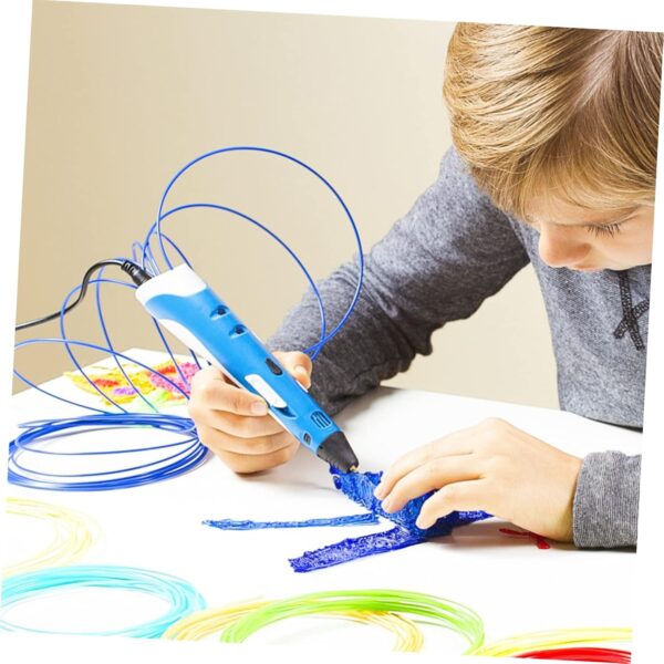 PartyKindom Smooth Printing 3D Pen Filament Refills by 1.75mm Pcl Filament 20 Color Assortment 5m Each Compatible 3D Pens - Image 5