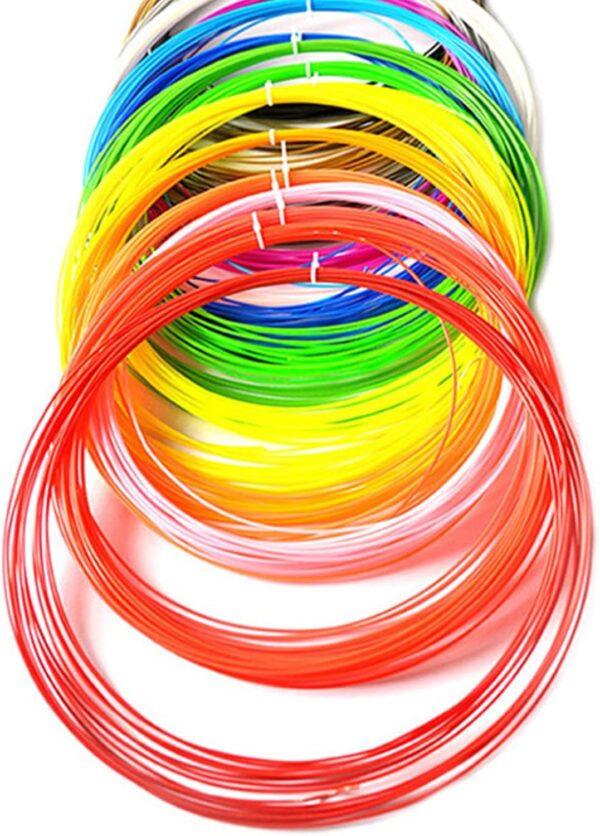 20 Colors 3D Pen Filament 1.75mm PCL Each Color 16.4 Feet 3D Pen Filament Refills 3D Printing Pen Refills High - Image 6