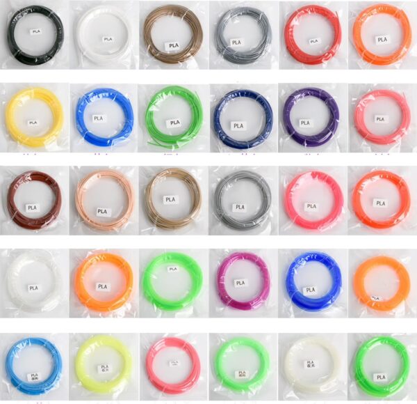 20 Colors 3D Pen Filament 1.75mm PCL Each Color 16.4 Feet 3D Pen Filament Refills 3D Printing Pen Refills High - Image 8