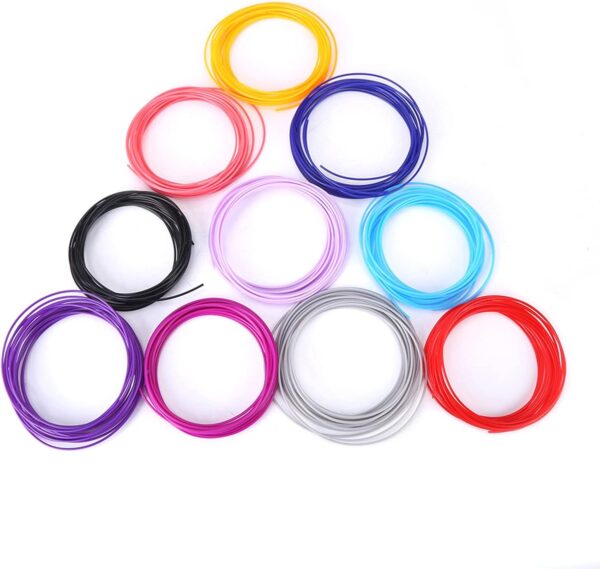 3D Pen Filament Refill, 3D Pen PLA Filament, 20 Colors 3D Printer Filament for 3D Printer Printing Pen Low Temperature - Image 8