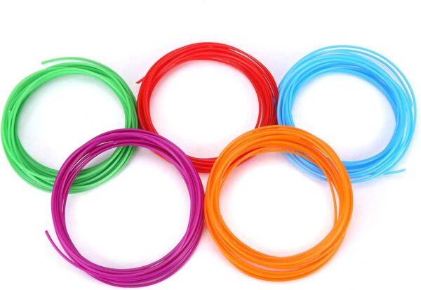 3D Pen Filament Refill, 3D Pen PLA Filament, 20 Colors 3D Printer Filament for 3D Printer Printing Pen Low Temperature - Image 9