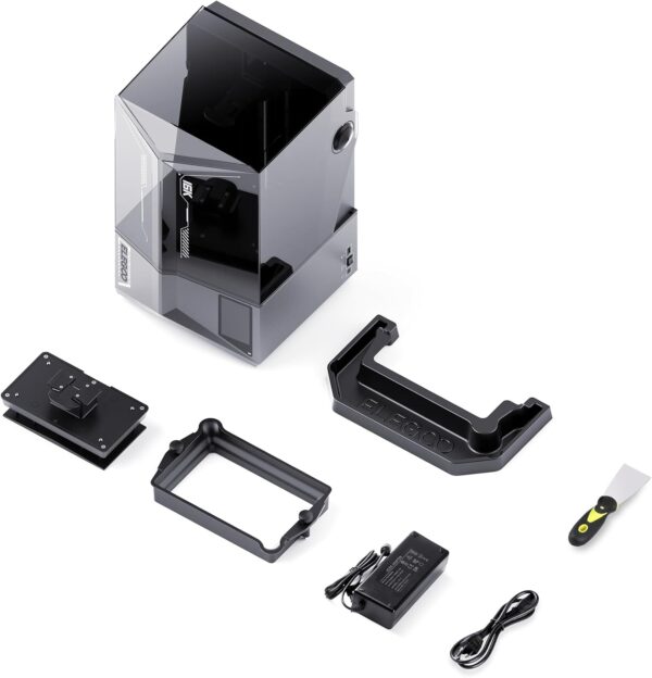 ELEGOO Saturn 4 Ultra 16K Resin 3D Printer with 10" 16K Mono LCD and Flip-up Lid, Smart Tank Heating at 30?, 150mm/h High Speed Printing, Large Printing Size of 8.33x4.66x8.66 Inches - Image 3