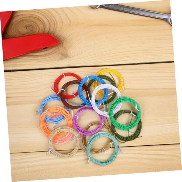 Homoyoyo High Speed 3D Printing Pen Filament Bundle 15 Rolls Filament 1.75mm Mix Colors 5m/ Temperature for 3D Printer Accessories - Image 9