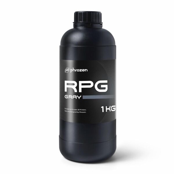 phrozen 3D Printer Rapid Resin [RPG], Low Shrinkage Superior Precision Smooth Surface Finish, 405nm LCD UV-Curing Photopolymer Resin, Gray (1KG) - Image 9