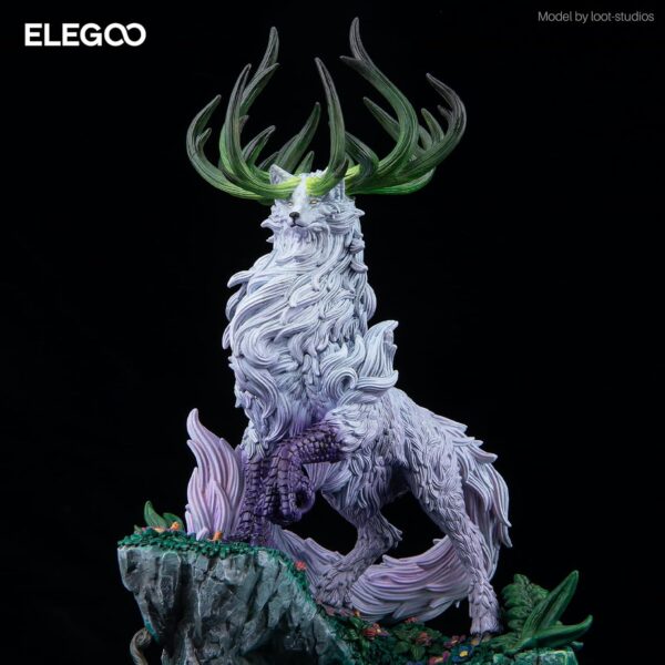 ELEGOO Mars 5 Ultra 9K MSLA Resin 3D Printer, Smart Mechanical Sensor, Fast Printing Up to 150mm/h, AI Camera, WiFi Cluster Printing, Automatic Leveling, Large Printing Size 6.04 * 3.06 * 6.49 inch - Image 8