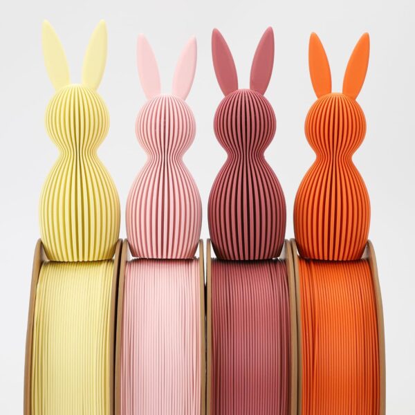 Matte PLA Filament 1.75mm, Upgrade 1kg Cardboard Spool PLA Filament 1.75 PLA 3D Printing Filament, Print with Most 3D Printers Using 3D Filament-Peach Pink - Image 7