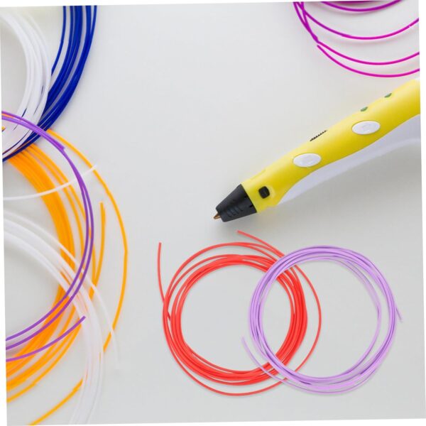STOBAZA 3 Rolls Pen Filament Refills Printing Materials Versatile Replacement Filaments for Pens Random Colors for Creative Projects - Image 6