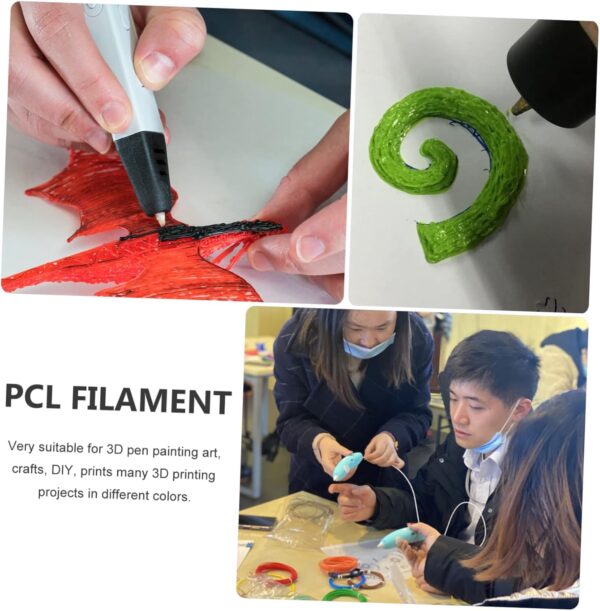 3D Pen Filament Set 20pcs Filament 1.75mm Printing Materials Refills Multi-Colors Great for Beginners Experts - Image 3