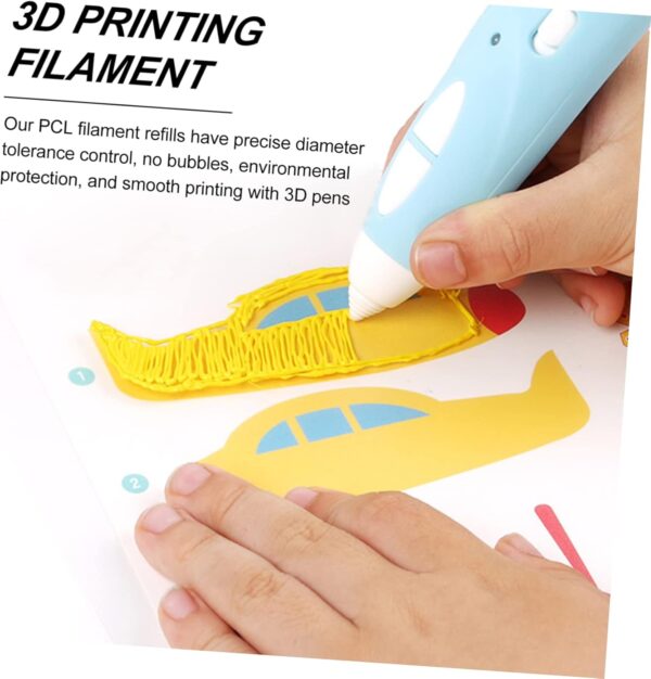 3D Pen Filament Set 20pcs Filament 1.75mm Printing Materials Refills Multi-Colors Great for Beginners Experts - Image 6