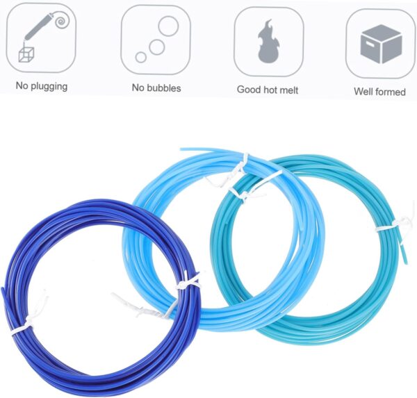 3D Pen Filament Set 20pcs Filament 1.75mm Printing Materials Refills Multi-Colors Great for Beginners Experts - Image 8