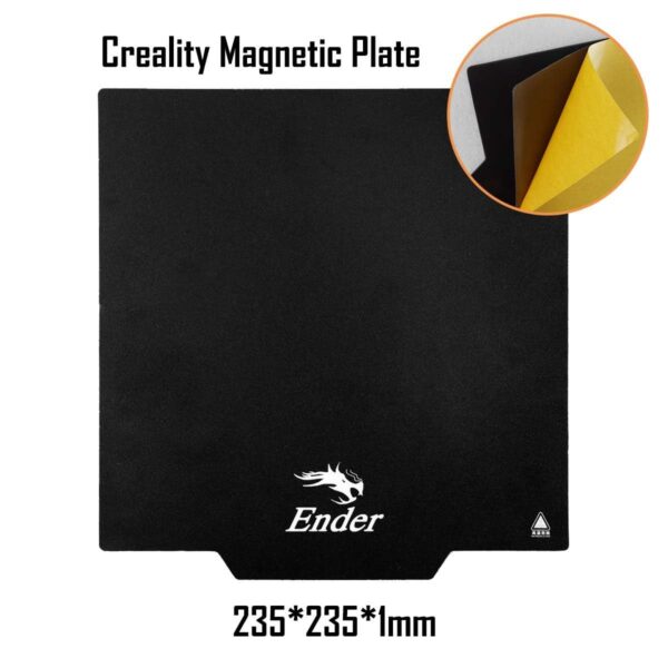 Creality Ender 3 Tray Magnetic Platform 3D Printer Flexible Plate Bed Printing for Ender 3 Pro/Ender 3 V2/Ender 5/CR 20, 235x235mm - Image 7