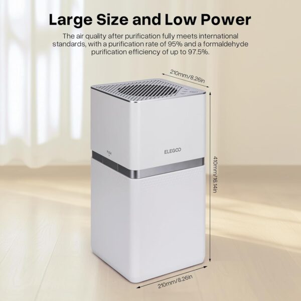ELEGOO Marsmate Air Purifier, Large Size, Ultra-Quiet, Compatible with Saturn 4 Ultra/Saturn 4/ Saturn 3 Ultra/Saturn 2/ Mars 5 3D Printers - Image 5