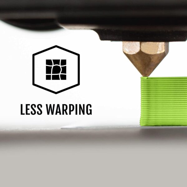 HATCHBOX PLA PRO+ 3D Printer Filament, Dimensional Accuracy +/- 0.03 mm, 1 kg Spool, 1.75 mm, Lime Green - Image 5