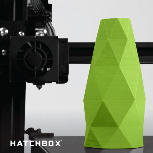 HATCHBOX PLA PRO+ 3D Printer Filament, Dimensional Accuracy +/- 0.03 mm, 1 kg Spool, 1.75 mm, Lime Green - Image 7