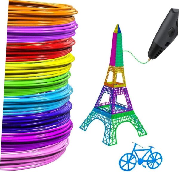 Pcs d Printing Pen Filament Pla Plastic Filaments for Bright Practical High Compatibility Smooth Printing - Image 7