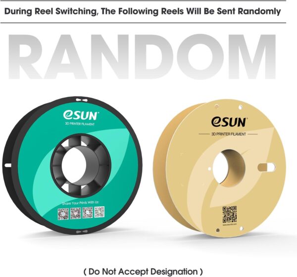 eSUN PETG Filament 1.75mm, 3D Printer Filament PETG, Dimensional Accuracy +/- 0.05mm, 1KG Spool (2.2 LBS) 3D Printing Filament for 3D Printers, Solid Black - Image 3