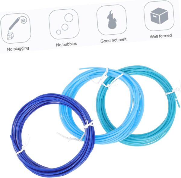 20pcs Printing Pen Filament Filaments for Pen Art and Crafts for Projects Compatible with Low Temperature Materials - Image 7